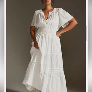 *RARE NWT* Anthropologie Somerset Dress Linen Edition Size XS